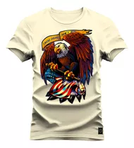 Camiseta Unissex T-shirt Estampada Premium Aguia American