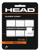 Pack X3 Head Super Comp Blanco Overgrip Cubregrip Tenis Pade