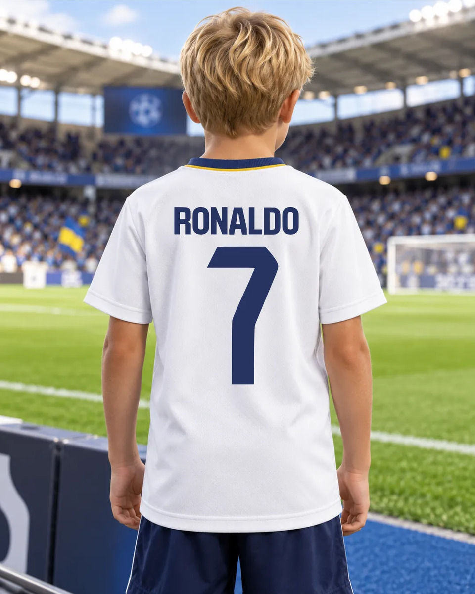 Camisa Real Madrid Ronaldo 7 | Mercado Livre