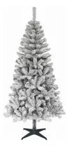 Árbol De Navidad Holiday Time Pvc Nevado 400 Puntas 1.9 M Color Blanco