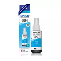 Refil Tinta Epson 664 Ciano / Azul Original