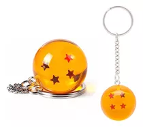 Llavero Esfera Estrellas 4 Dragon Ball Z Goku Vegueta 2.7cm