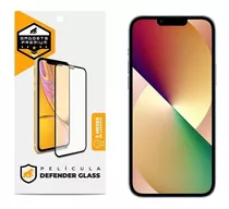 Película Defender Glass iPhone 13/13 Pro Borda Preta Gshield