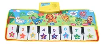 Tapete Piano Bebê Infantil Musical Animais Com Som