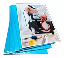 Papel Sublimatico A4 Fundo Azul 500 Folhas Promoção E Brinde