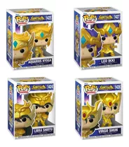 Funko Pop! Caballeros Del Zodiaco Armaduras Doradas 4 Pack