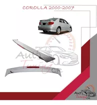 Coleta Spoiler Tapa Baul Toyota Corolla Altis 2000-2007