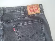 Bermuda Jean Levi's 405  Black Strauss W40 Hombre 