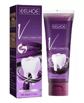 Crema Dental Blanqueadora Corrector Purpura Bucal