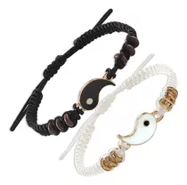 Juego De Pulseras Ying-yang