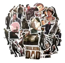 The Walking Dead - Set 50 Stickers / Calcomanias / Pegatinas