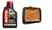 Kit Service Honda Cg150 New Titan Filtro + Aceite Motul 