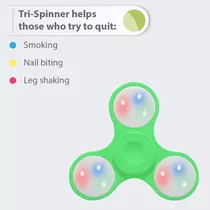 5 Fidget Spinner Led Anti-stress - Tecbel