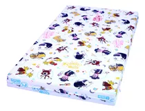 Colchon De Cuna Bebe Infantil Suavestar 140x80 Cm Espuma 