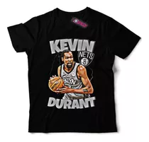 Remera Brooklyn Nets Kevin Durant Nba5 Dtg Premium