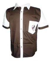 Camiseta Camisa Abotonada Casaca De Platense Retro 1955