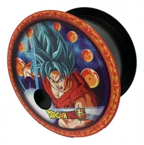 Carretilha Média 21cm Linha Pipa Rolamento Dragon Ball Goku