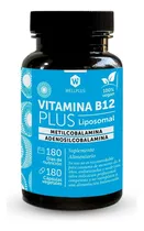 Vitamina B12 Plus Liposomal | Metilcobalamina | 180 Caps.