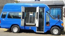 Autobus Ford Diesel, Rampa Minusvalidos, Silla De Ruedas