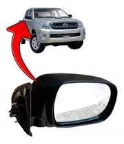 Espejo Puerta Negro Derecho Para Toyota Hilux 2.7 2005 2008 