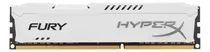 Memória Ram Fury Color Branco  8gb 1 Hyperx Hx316c10fw/8