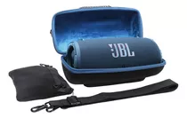 Estuche Para Jbl Xtreme 3 Khanka + Correa , Negro Y Azul