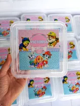 Luncheras Personalizadas Cumpleños Souvenir Infantil X 50