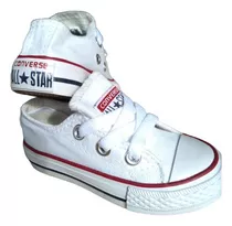 Zapatos Converse All Star Chuck Taylor Niños Niñas Blancas 