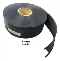 Rodapies De Vinil 8 Cm X 50m Negro