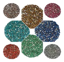 Kit 3200 Strass Ss12 3mm Pedraria Joia De Unha Maquiagem 24g