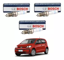 Kit 3 Bujías Para Volkswagen Up! 1.0 Bosch Original