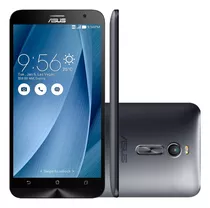 Asus Zenfone 2 16gb Ram.4gb Dual Chip Bom P/ Whatsapp Cinza