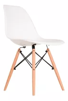 Silla De Comedor Garden Life Eames, Estructura Color Blanco, 1 Unidad