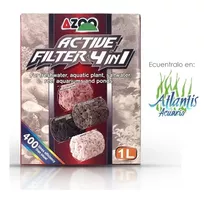 Active Filter 4 In 1 Filtrante Acuario Alto Rendimiento 1 L