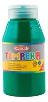 Frasco Tempera Artel 250ml - Los Colores Color Verde Oscuro 54