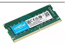 Memória Ram Notebook 8gb Ddr4 2400mhz Crucial 