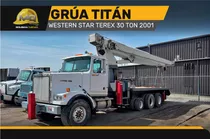 Grúa Titán Sterling Terex 30 Tons 2001 