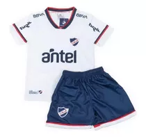 Camiseta Nacional Short Y Medias Conjunto Niño Futbol 