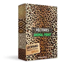 Pack Plantillas Vectores Animal Print Texturas Eps Sublimar