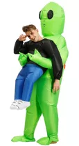 Disfraz Alien Adulto Inflable Halloween Cosplay Fiestas 