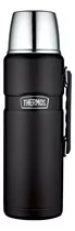 Termo Liquido Thermos King 2.0l Acero Inoxidable Negro