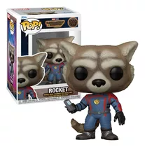 Boneco Funko Pop Rocket 1202 Guardiões Da Galáxia Vol 3