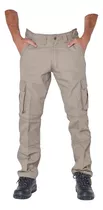 Pantalon Cargo Ripstop De Trabajo Pampero Talle 38 A 60