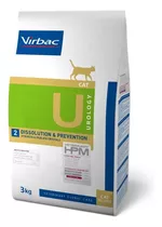 Alimento Virbac Veterinary Hpm Urology Dissolution & Prevention Para Gato Adulto Sabor Mix En Bolsa De 3kg