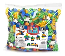 Blocos De Montar 500 Peças Brinquedo Educativo Infantil