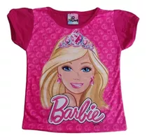 Remera Disfraz Nena Barbie Moda Barby Barbi