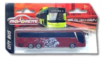 Miniatura Ônibus Man City Lion's Coach L Na Escala 1/100    