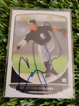 2013 Topps Carlos Sánchez #bp109 Autografiada 