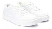 Zapatilla Total Blanca Urban Hombre Atomik Color Blanco Diseño De La Tela Liso Talle 45 Ar