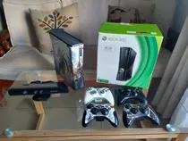 Xbox 360 Slim 4gb + Kinect + 4 Controles + 5 Juegos